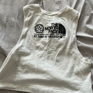 The north face crop top